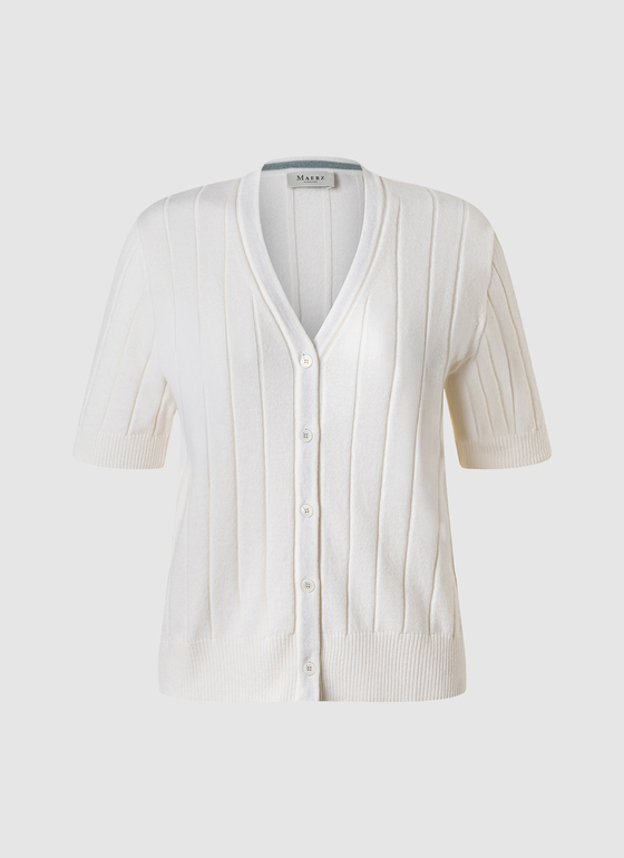 Strickjacke Knopf 1/1 Arm Vanilla Ice Frontansicht