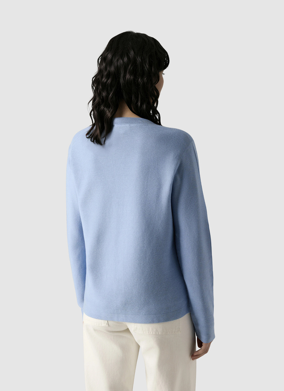 Strick Cardigan 1/1 Arm Endless Sky Frontansicht