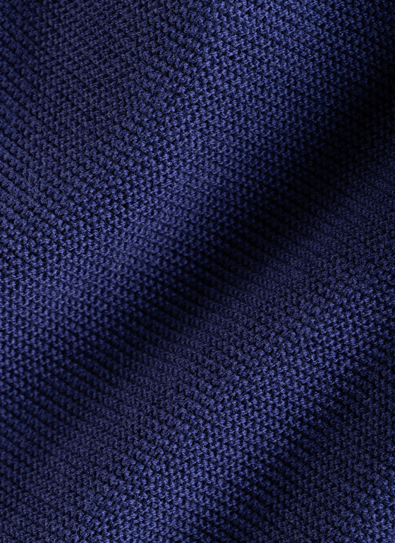 Strick Cardigan 1/1 Arm Midnight Sail Frontansicht