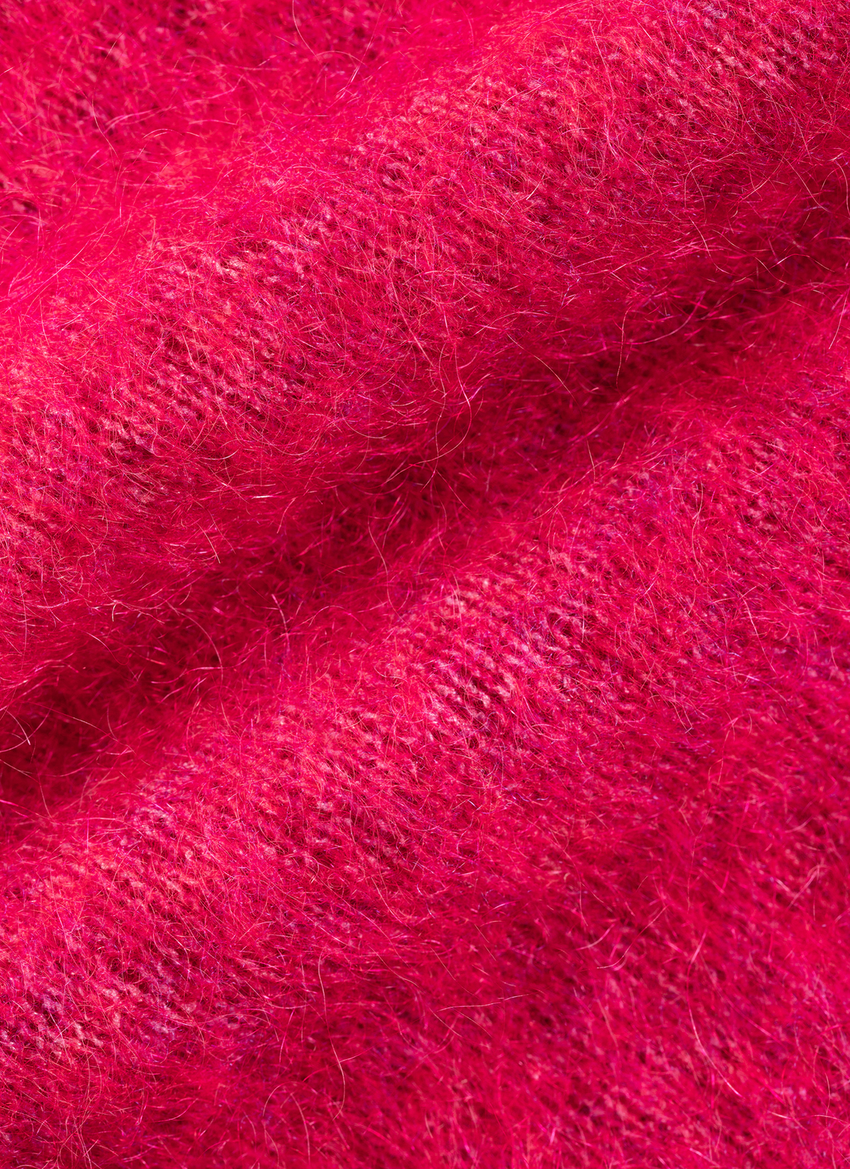Pullover Rundhals 1/1 Arm, Peony Red
