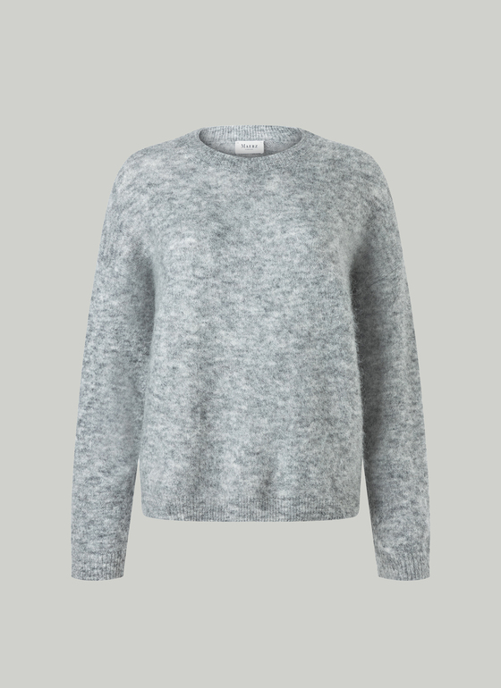 Pullover Rundhals 1/1 Arm Autumn Mist Frontansicht
