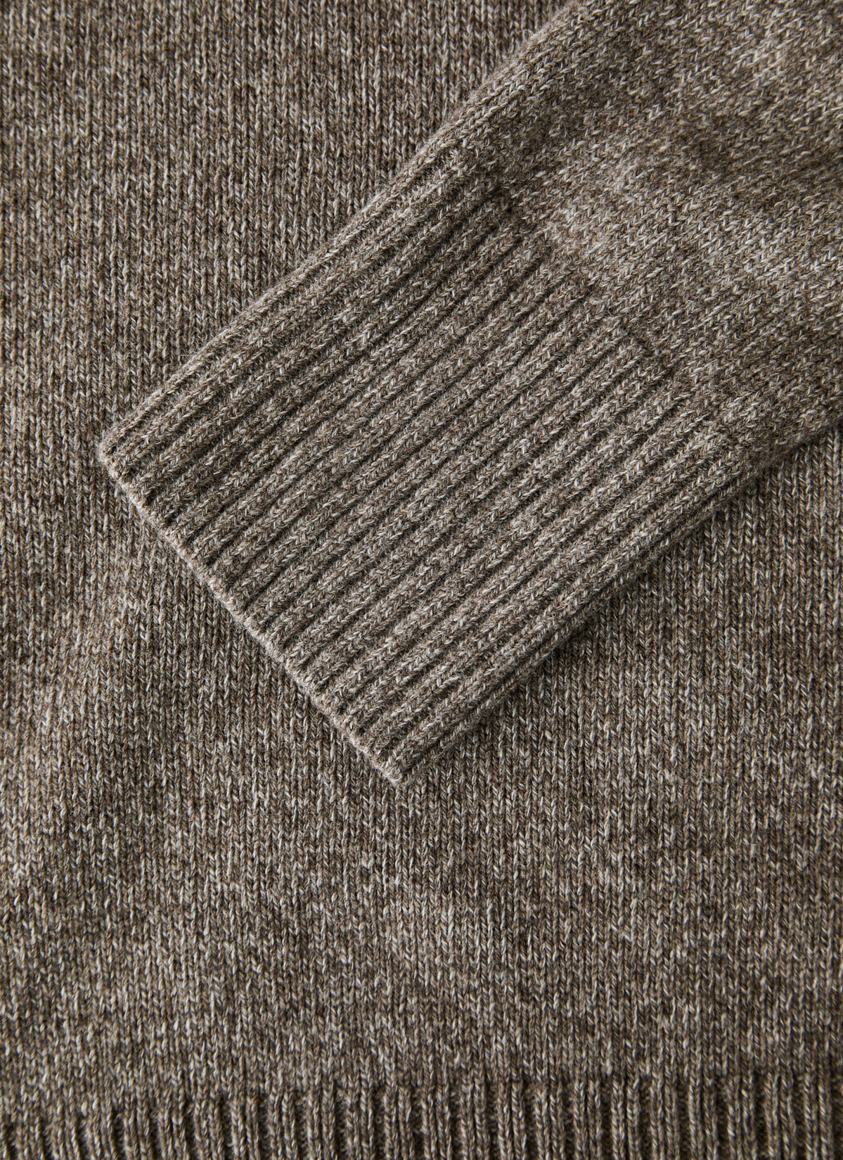 Pullover Stehkragen 1/1 Arm, Twig 