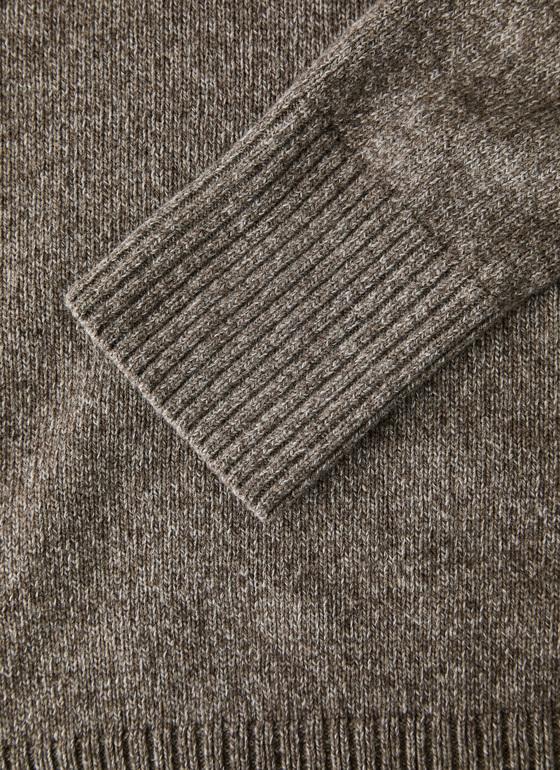 Pullover Stehkragen 1/1 Arm Twig Frontansicht