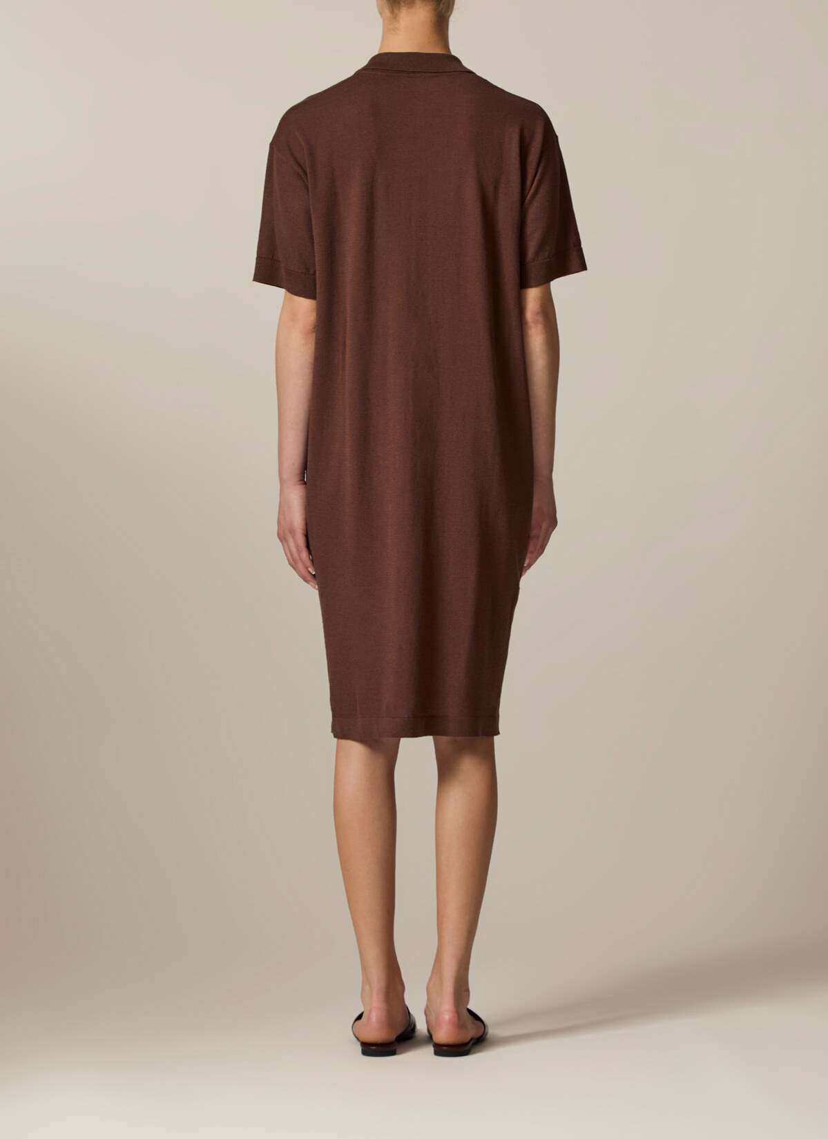 Kleid, Charming Brown Rückansicht