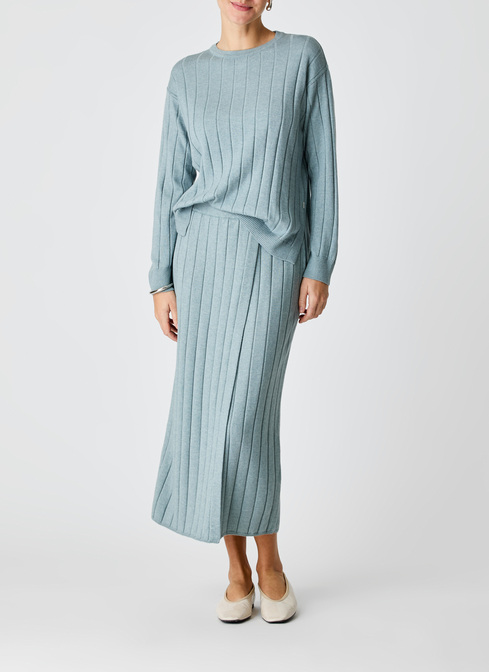 Pullover Rundhals 1/1 Arm width=