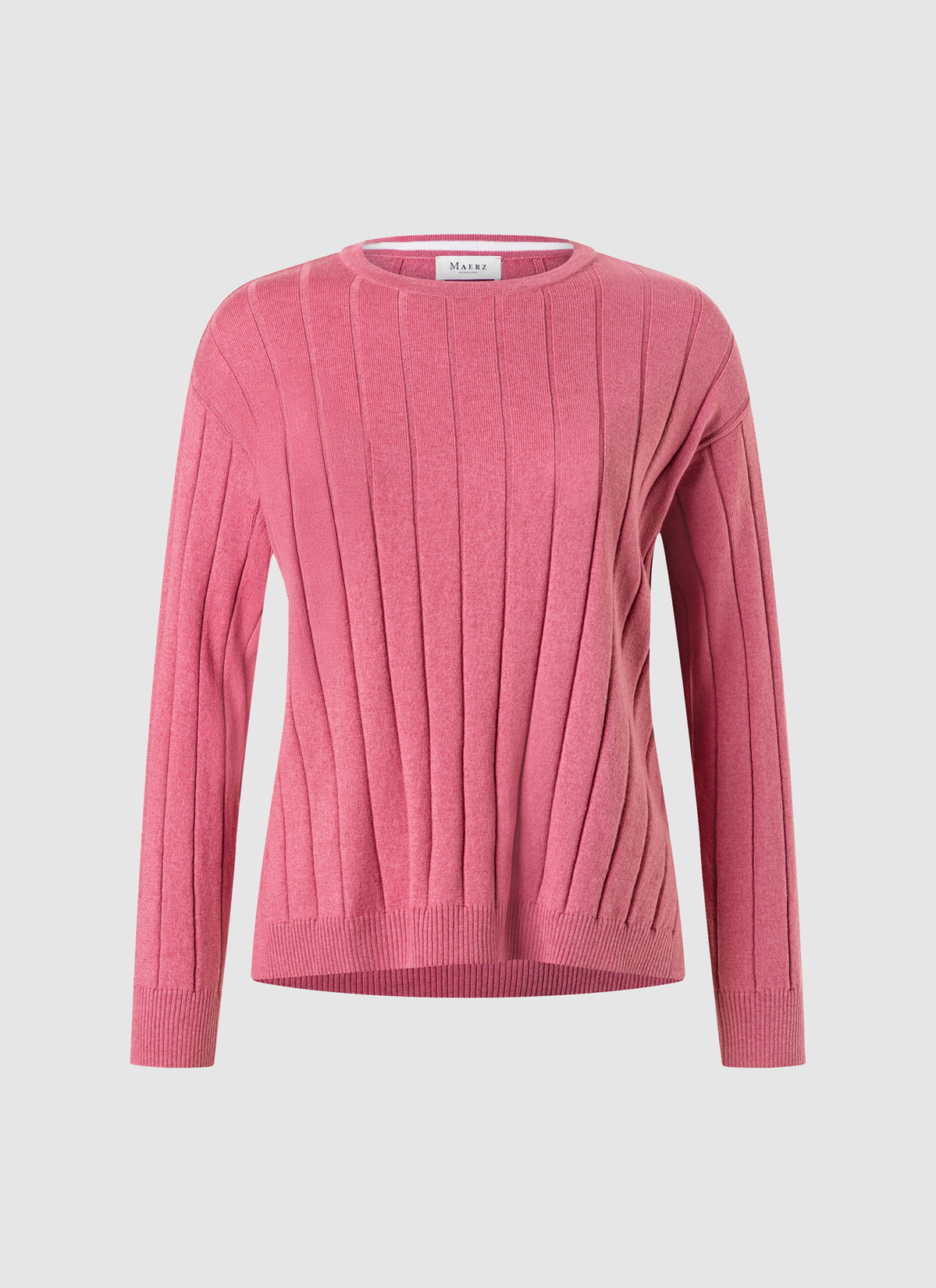 Pullover Rundhals 1/1 Arm, Smoky Pink 