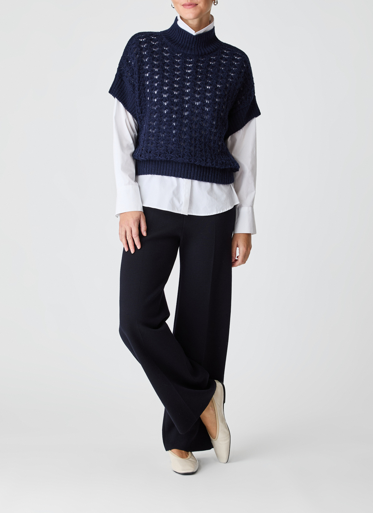 Pullunder, Navy Detailansicht 1