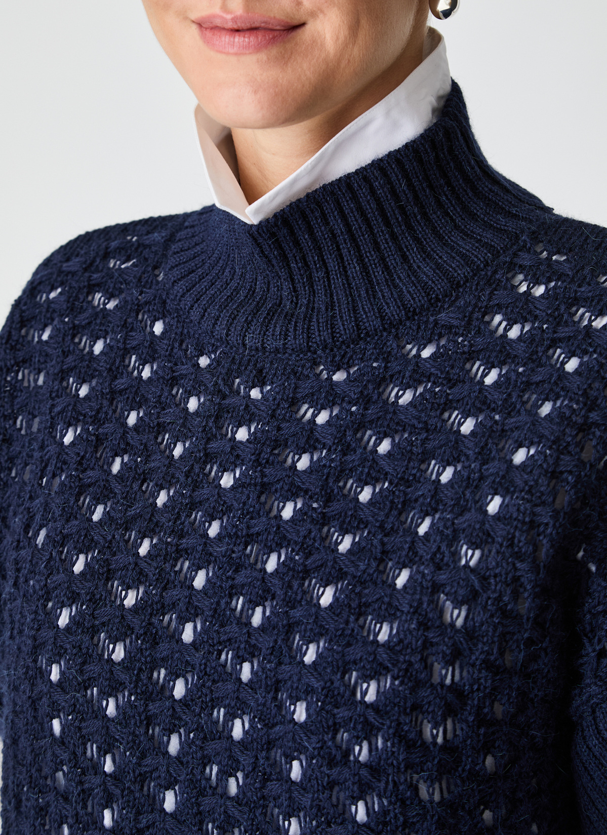 Pullunder, Navy Detailansicht 2