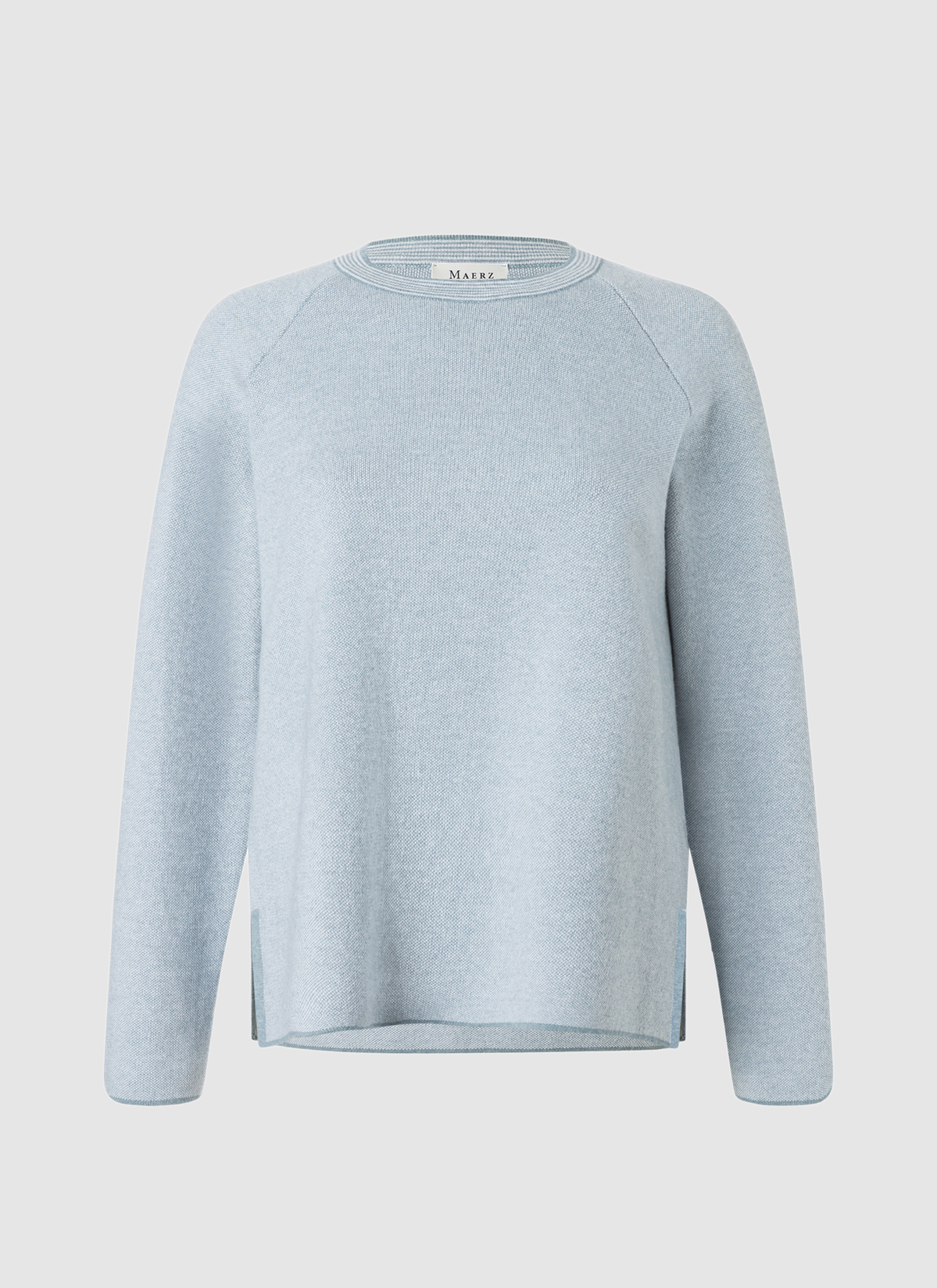 Pullover Rundhals 1/1 Arm, Lake Blue 