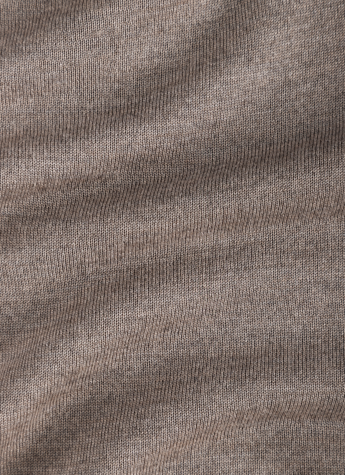 Pullover Rundhals 1/1 Arm, Taupe Grey
