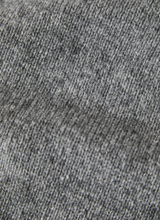 Pullover Stehkragen 1/1 Arm Granite Grey Frontansicht