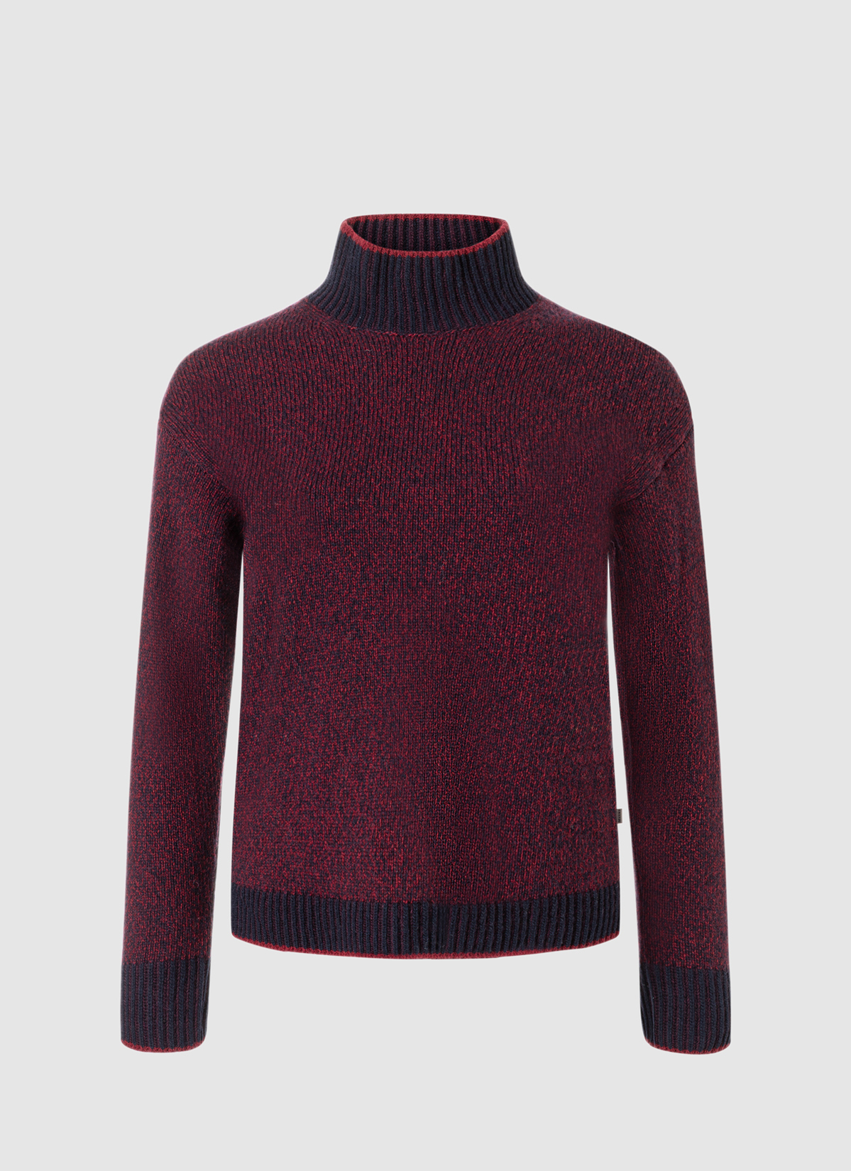 Pullover Stehkragen 1/1 Arm, Oxid Red