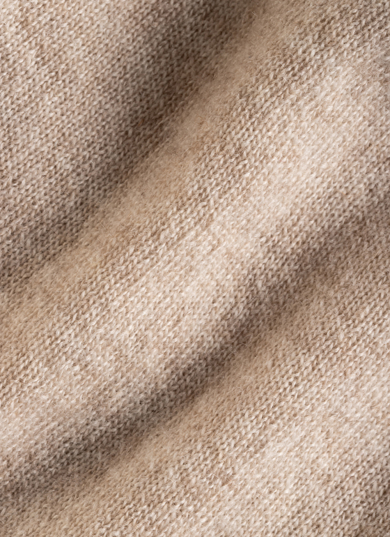 Pullover Rundhals 1/1 Arm French Oak Frontansicht