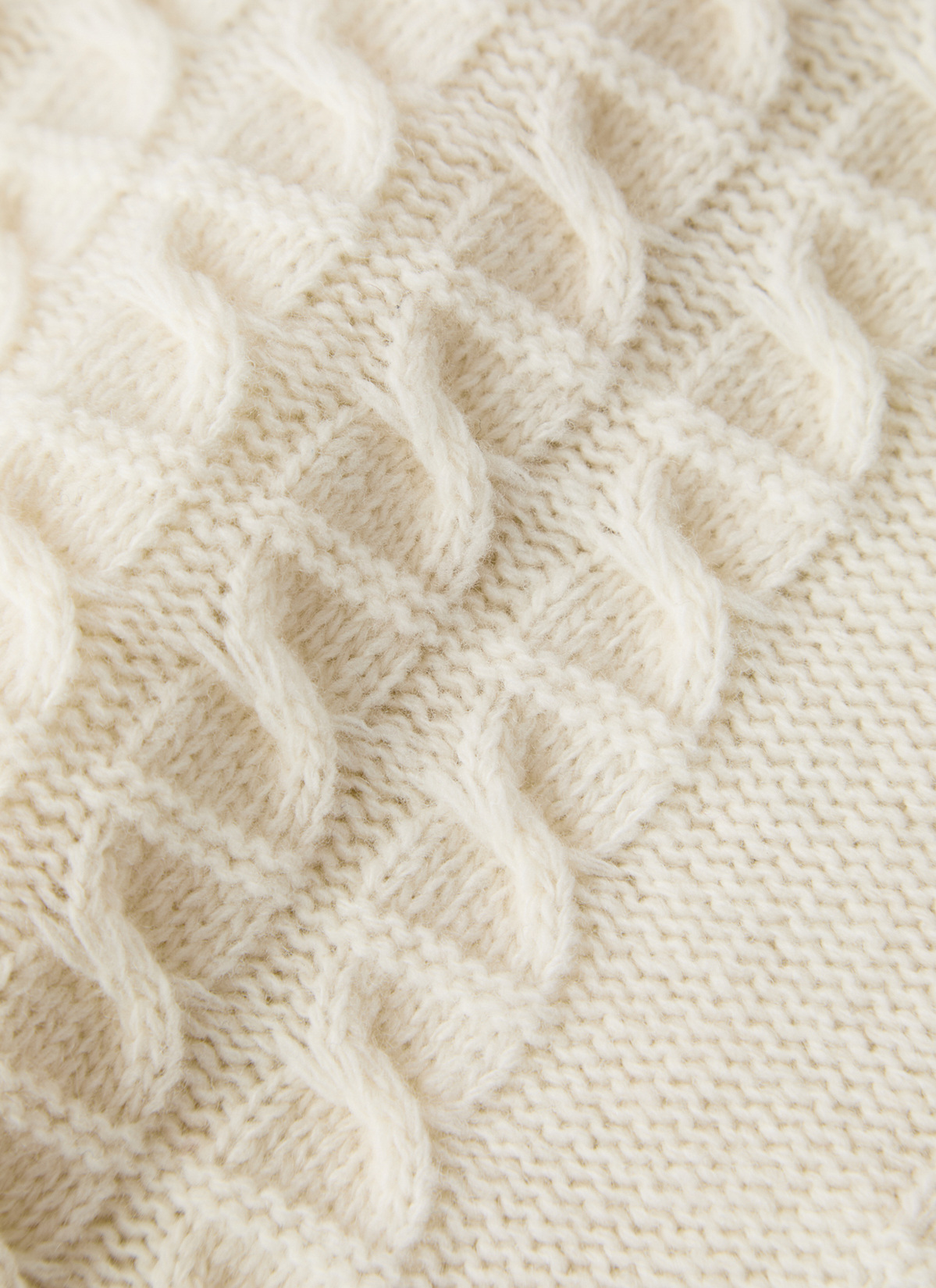 Pullover Rundhals 1/1 Arm, New White 