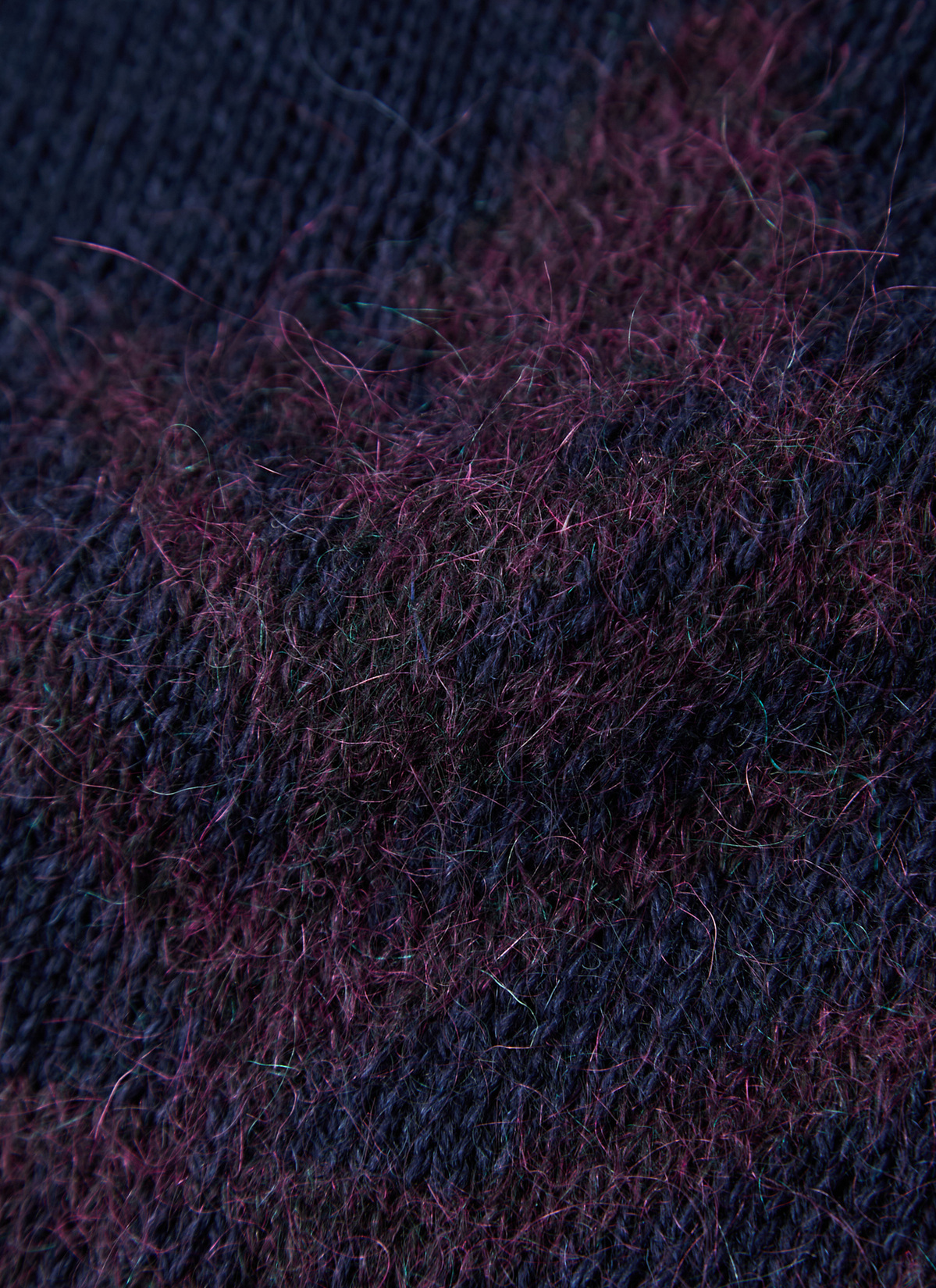 Pullover Rundhals 1/1 Arm, Navy