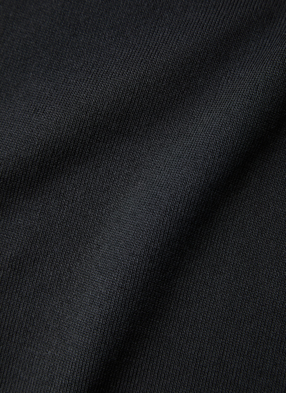 Pullover Rundhals Black Frontansicht