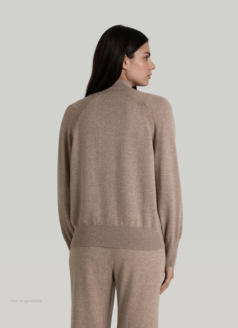 Pullover Stehkragen 1/1 Arm width=