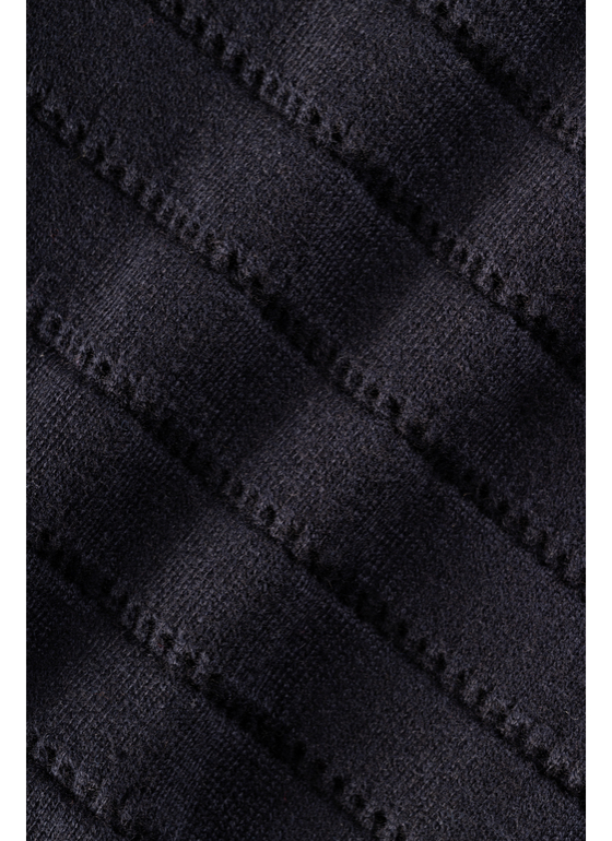 Pullover Polo 1/2 Arm Navy Frontansicht