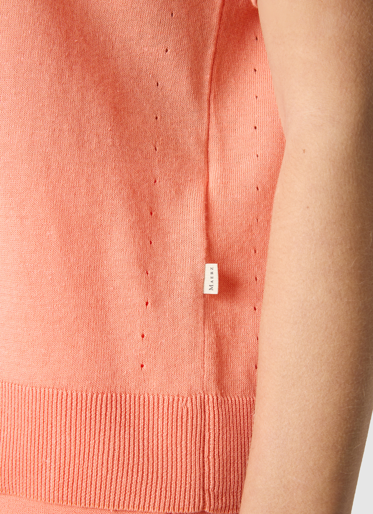 Pullover Rundhals 1/2 Arm, Coral Reef Detailansicht 1