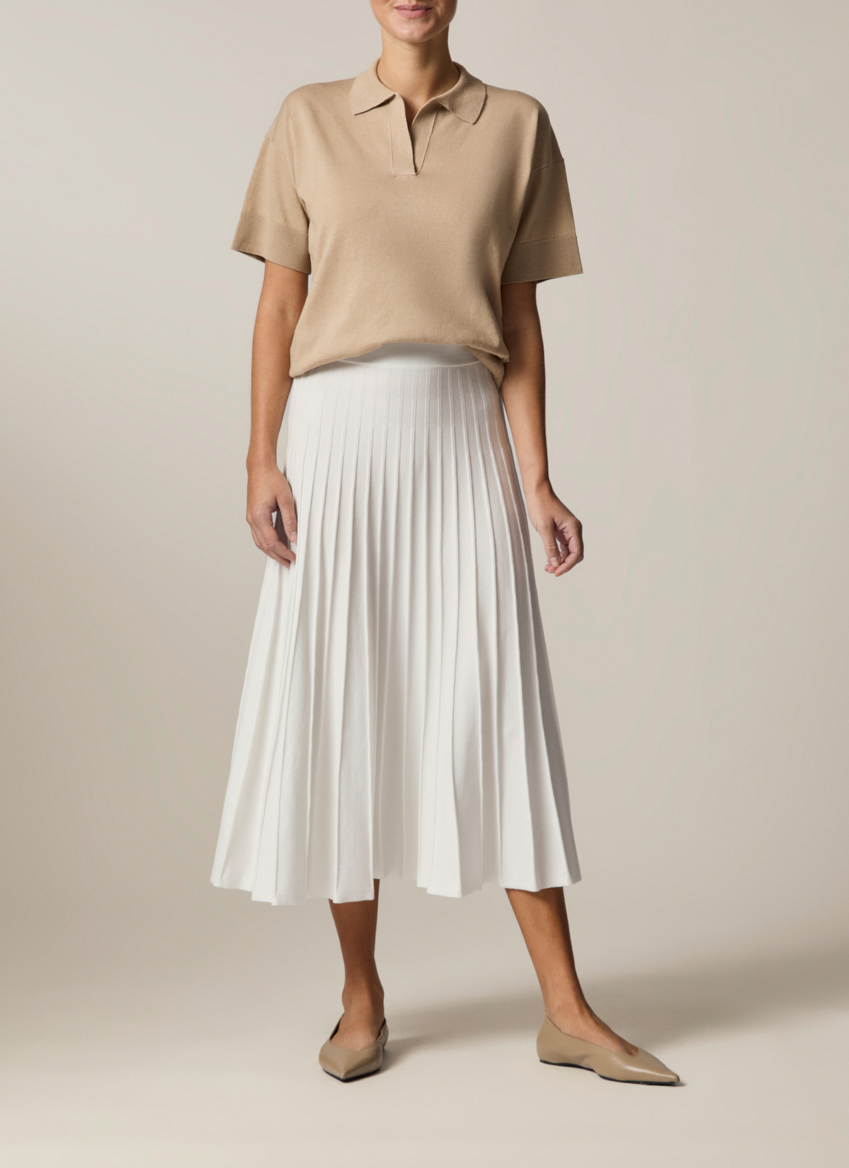 Pullover Rollkragen, Beach Brown Detailansicht 2