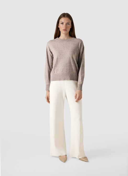 Pullover Rundhals 1/1 Arm width=