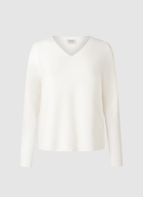 Pullover V-Ausschnitt 1/1 Arm width=