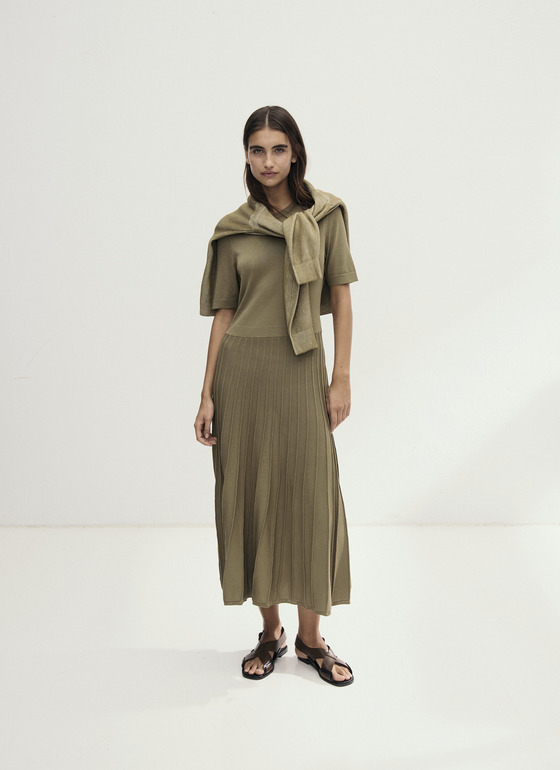 Kleid Dried Herb Frontansicht