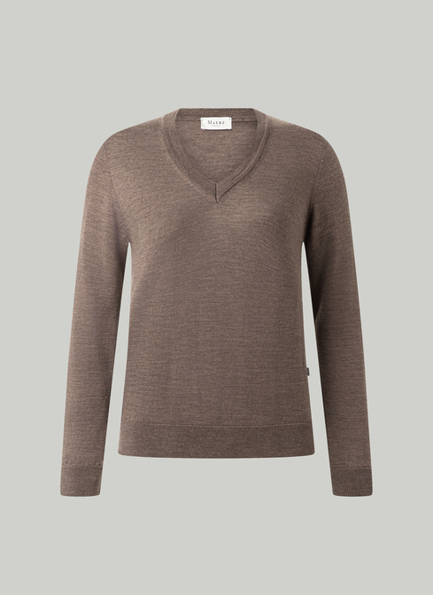 Pullover V-Ausschnitt 1/1 Arm width=
