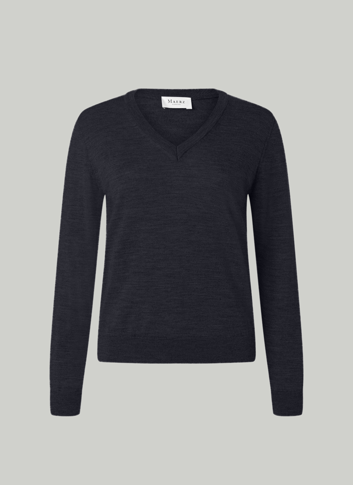 Pullover V-Ausschnitt 1/1 Arm, Navy 