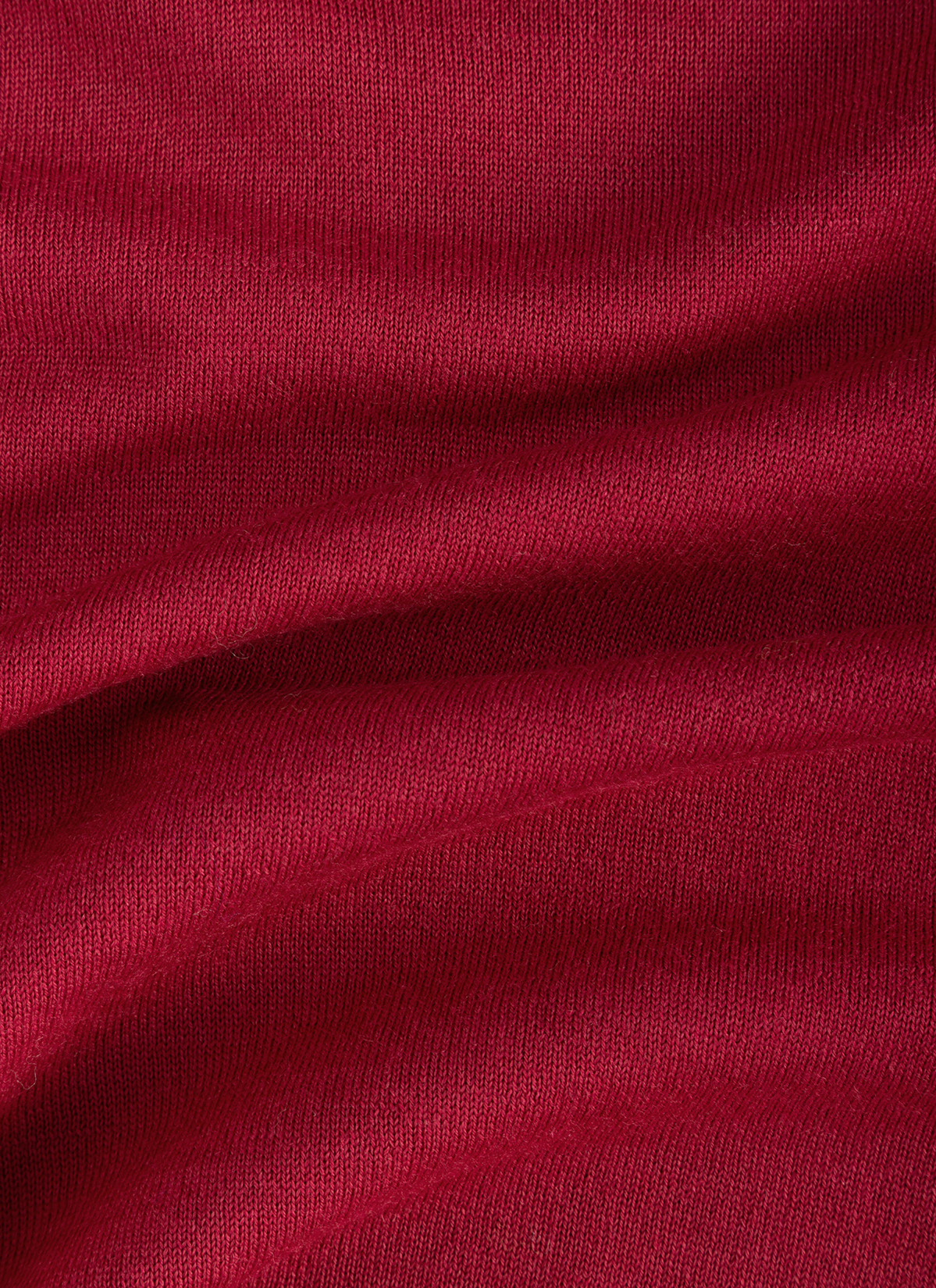 Pullover V-Ausschnitt 1/1 Arm, Peony Red