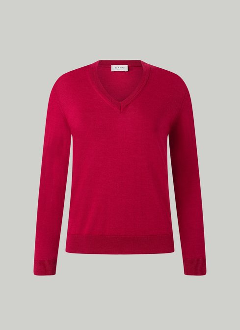 Pullover V-Ausschnitt 1/1 Arm width=