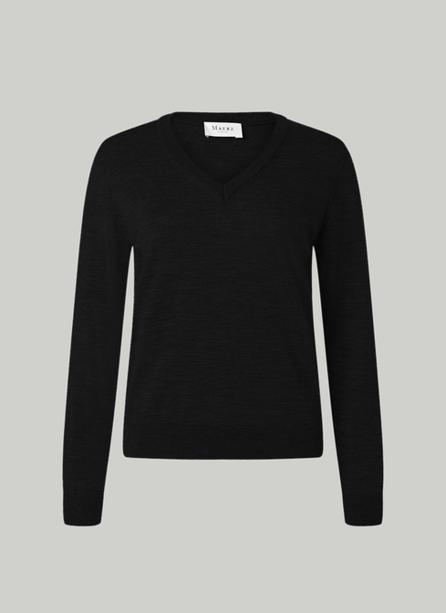 Pullover V-Ausschnitt 1/1 Arm width=