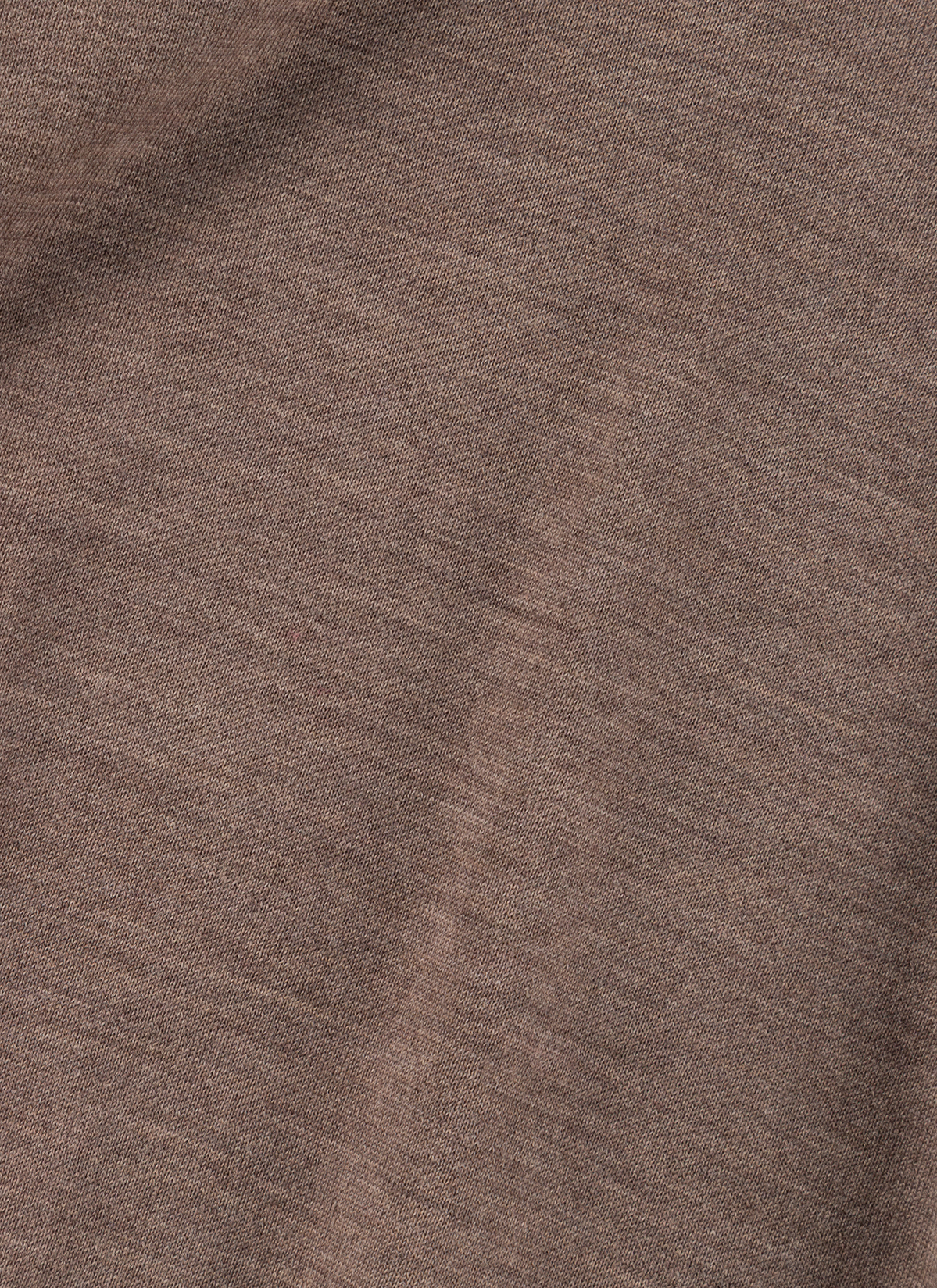 Pullover Rundhals 1/1 Arm, Brownie
