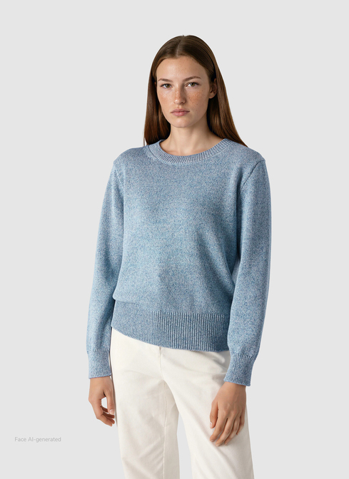 Pullover Rundhals 1/1 Arm width=