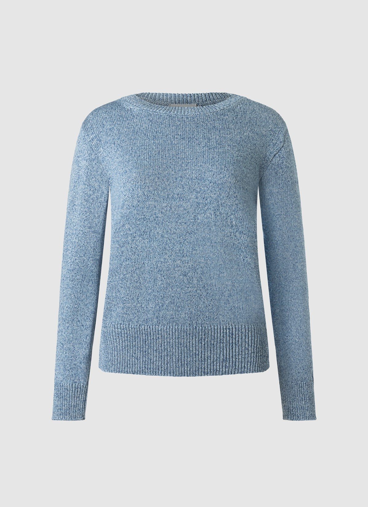 Pullover Rundhals 1/1 Arm, Blue Horizon 