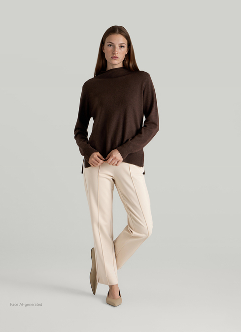 Pullover Stehkragen 1/1 Arm width=