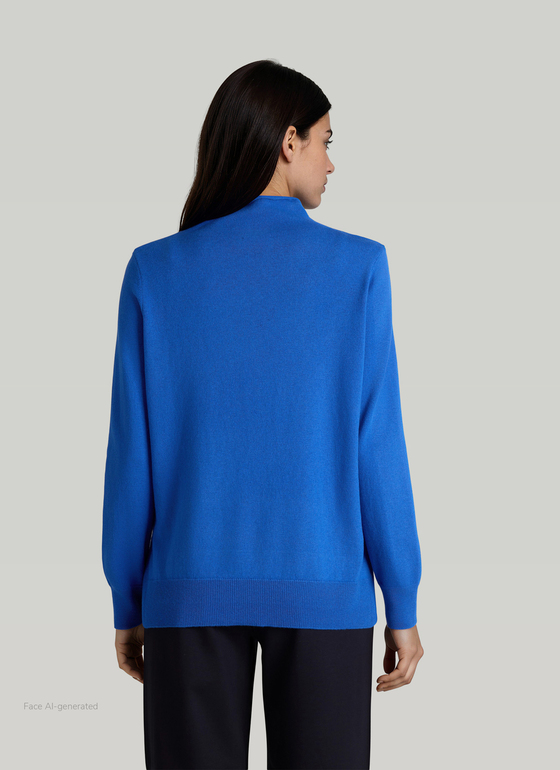 Pullover Stehkragen 1/1 Arm Nordic Light Frontansicht