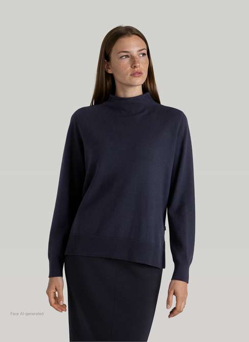 Pullover Stehkragen 1/1 Arm width=