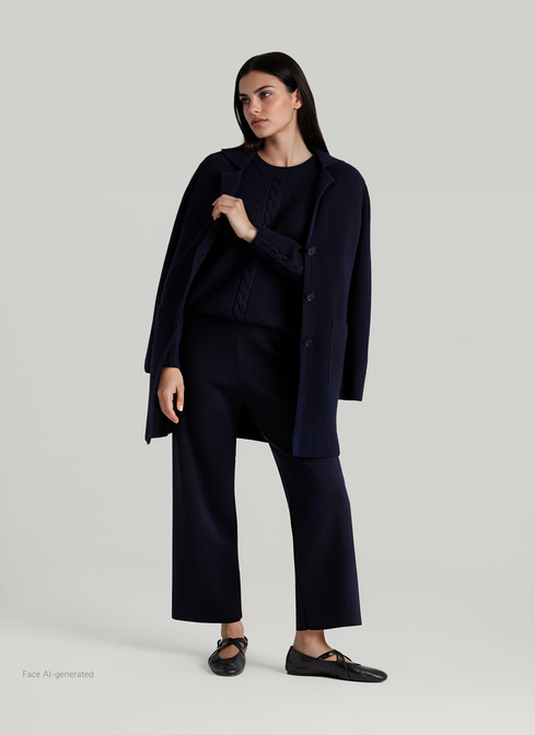 Pullover Rundhals 1/1 Arm width=