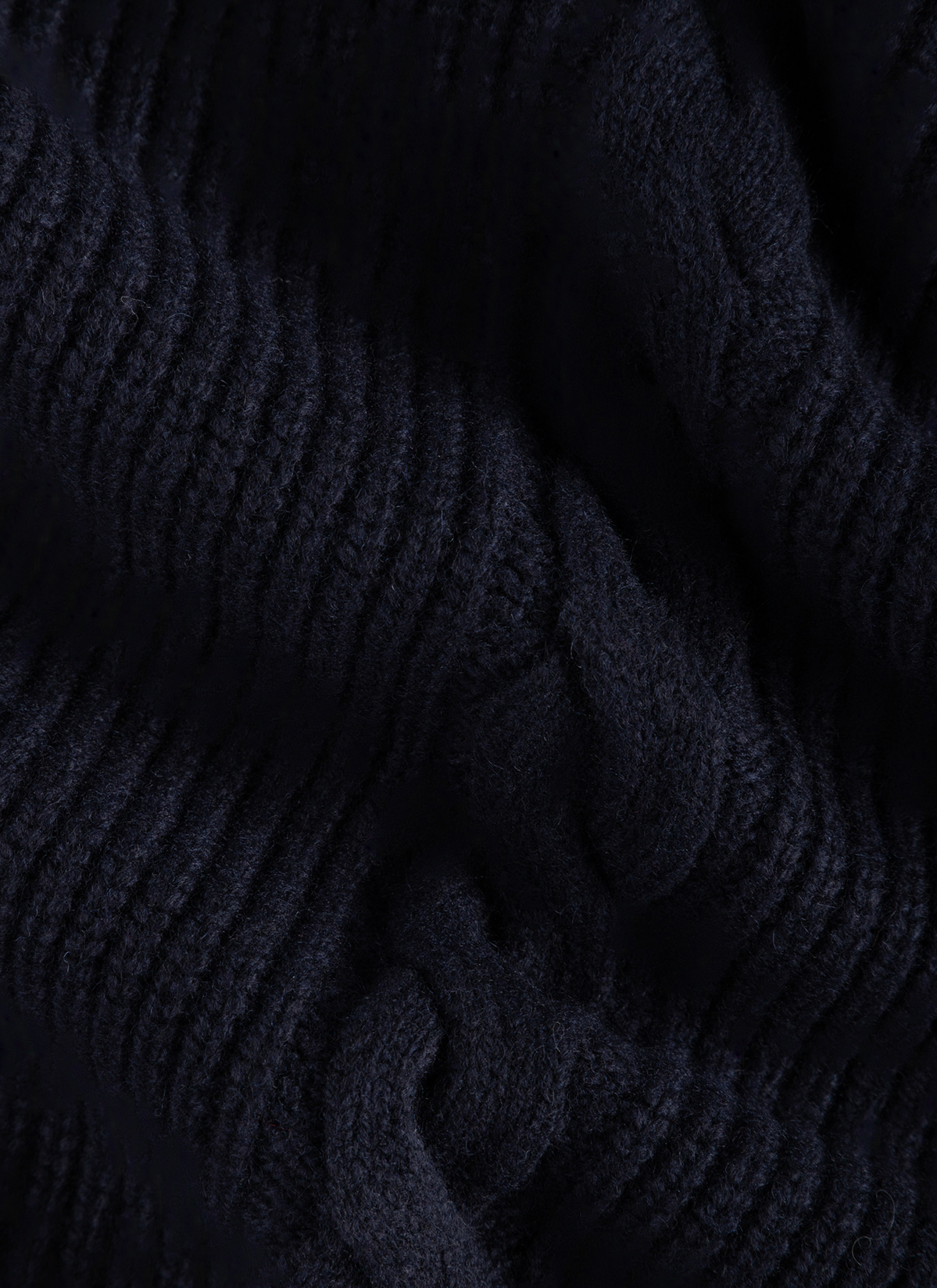 Pullover Rundhals 1/1 Arm, Navy 