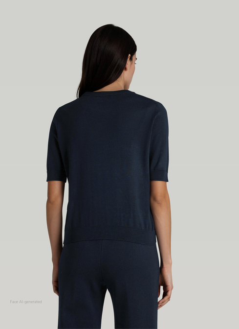 Pullover Rundhals 1/1 Arm width=