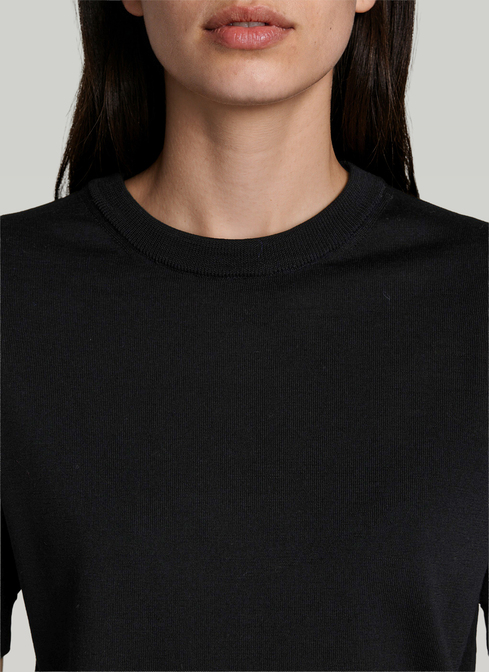 Pullover Rundhals 1/1 Arm width=