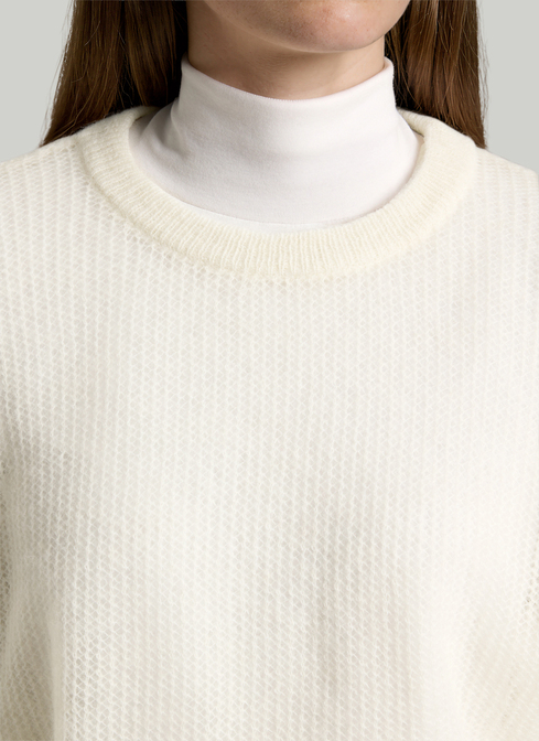 Pullover Rundhals 1/1 Arm width=
