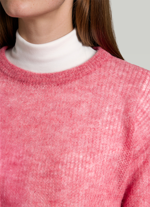Pullover Rundhals 1/1 Arm width=