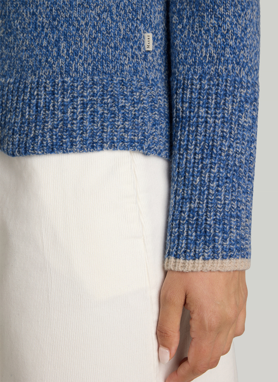 Pullover Stehkragen 1/1 Arm Nordic Light Frontansicht