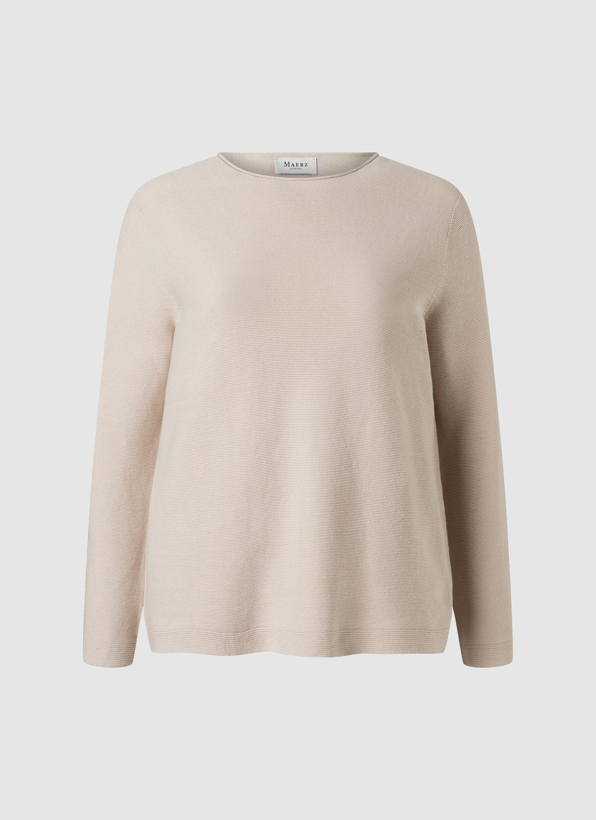 Pullover Rundhals 1/1 Arm, French Oak