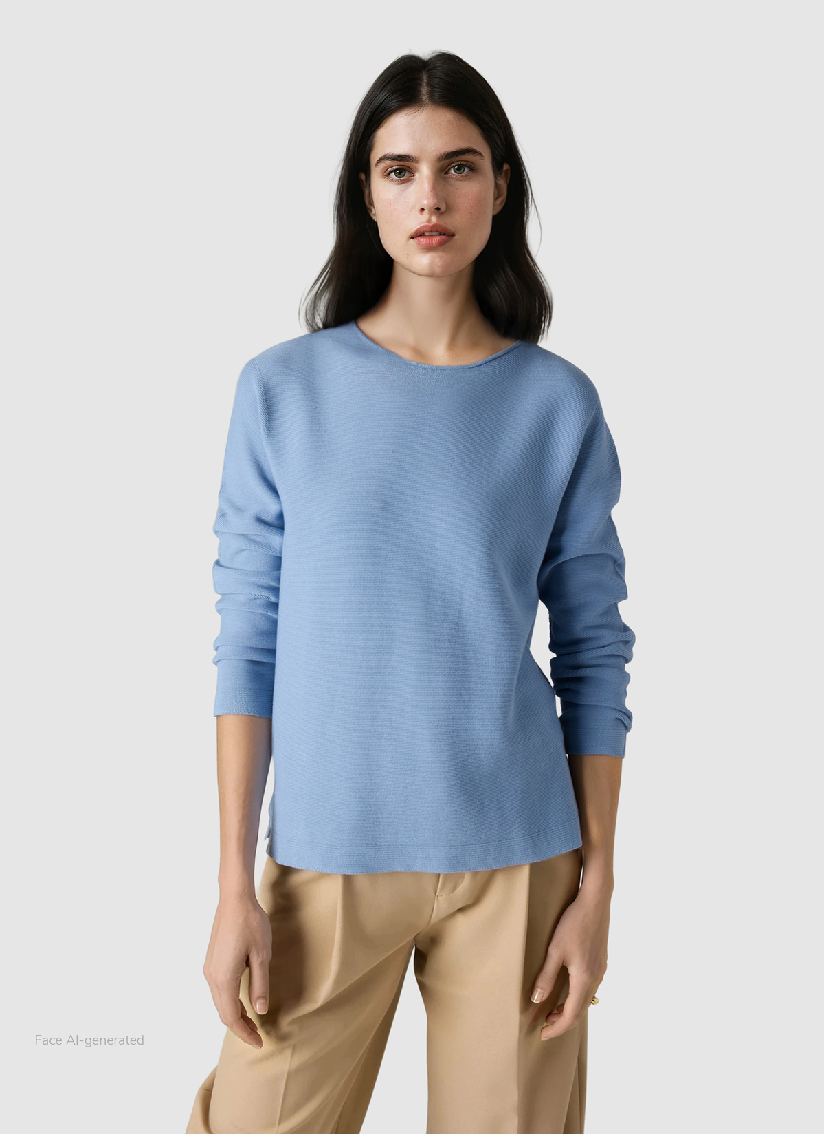 Pullover Rundhals 1/1 Arm, Endless Sky Rückansicht