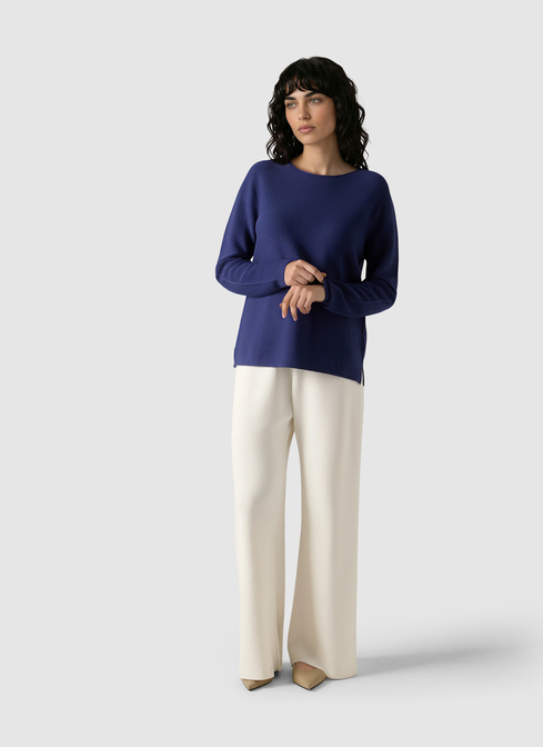 Pullover Rundhals 1/1 Arm width=