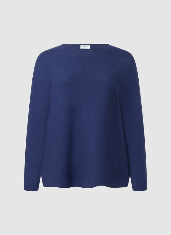 Pullover Rundhals 1/1 Arm Midnight Sail Frontansicht