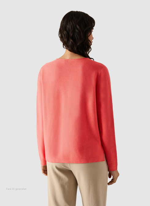 Pullover Rundhals 1/1 Arm width=